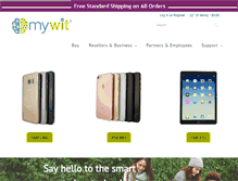 Tablet Screenshot of mywit.com